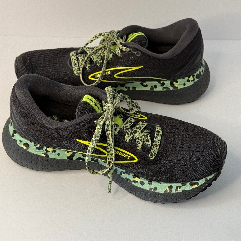 Brooks Glycerin 19 Run Wild Electric Cheetah Women's Running Shoes Size 5.5 - Picture 2 of 11
